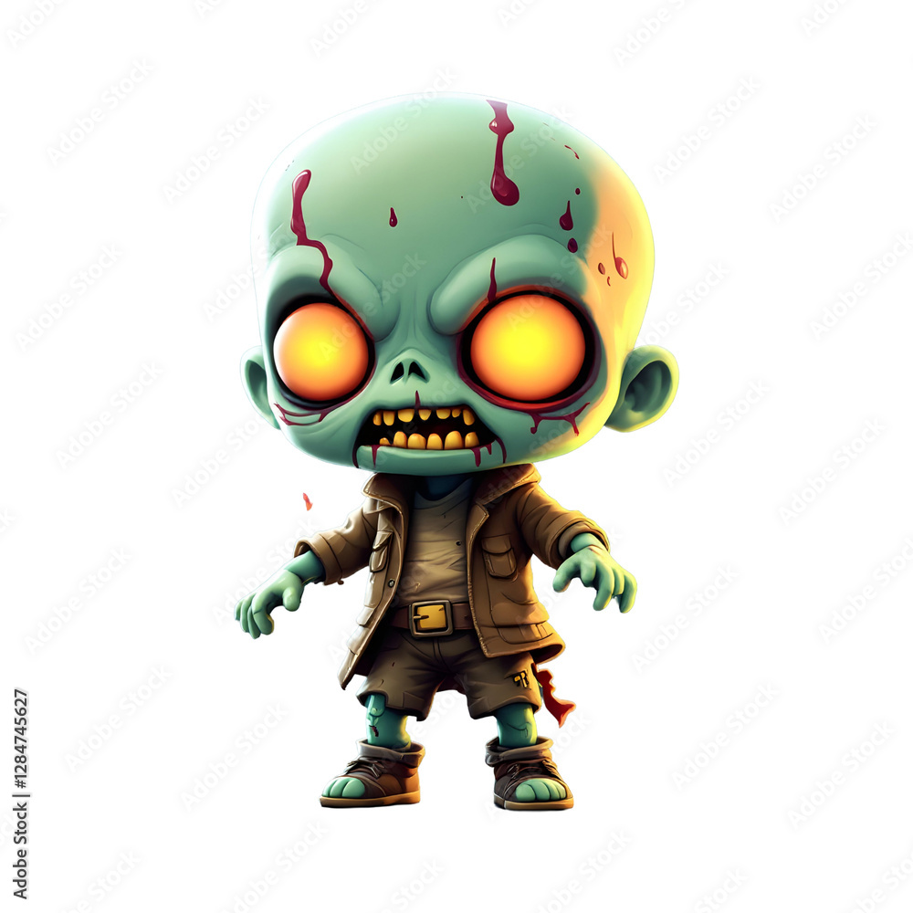 Chibi Zombie Transparent Background Chibi Zombie Transparent Background