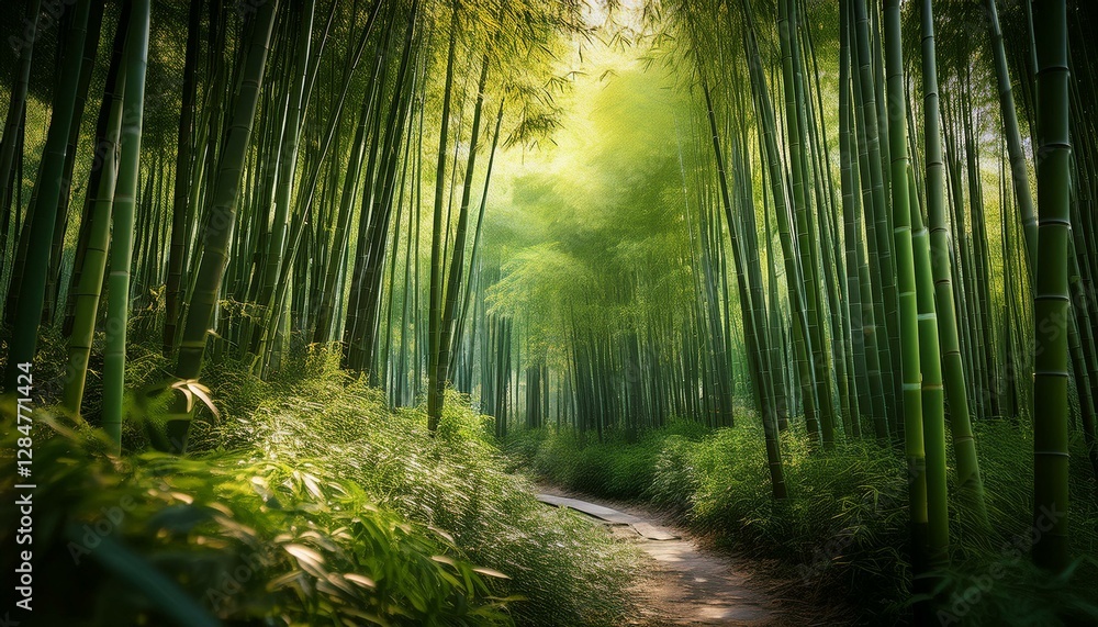 Fototapeta premium Bamboo Grove