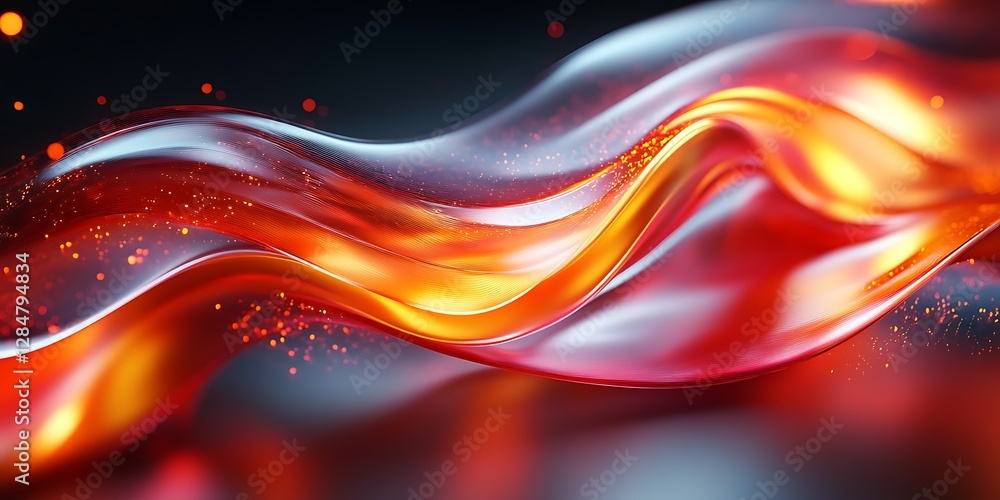 Obraz premium Abstract Liquid Motion (3)