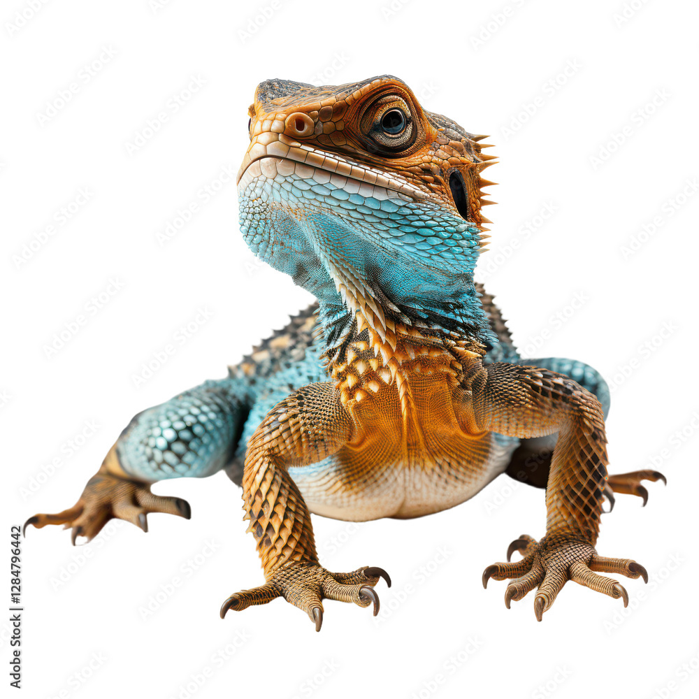 Obraz premium lizard isolated on transparent background,PNG