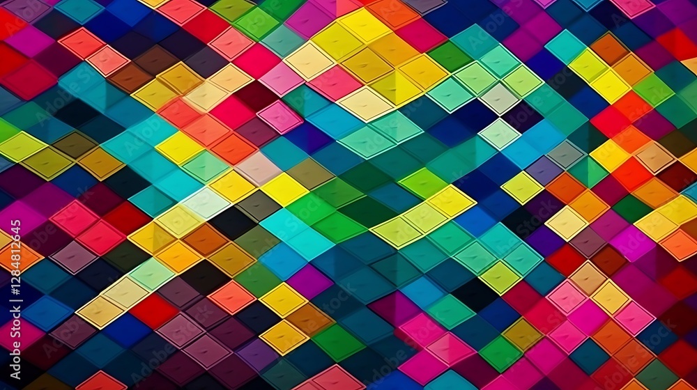 Bright geometric art with a dynamic look high resolution HD images Bright geometric art with a dynamic look high resolution HD images