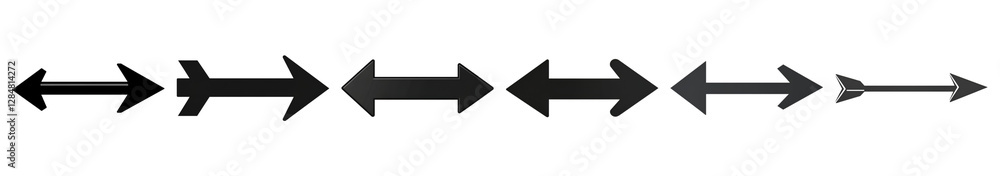Sleek Black Arrows Design Evolution Minimalist Style Graphic Design Sleek Black Arrows Design Evolution Minimalist Style Graphic Design