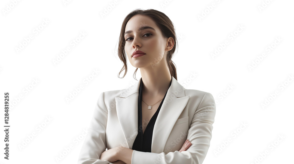 Successful confident woman business standing Successful confident woman business standing