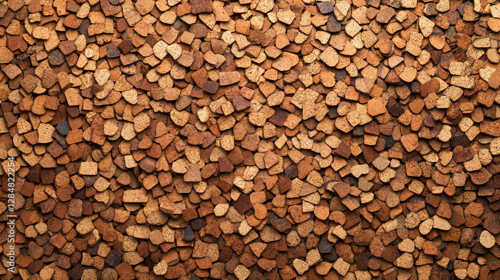 A seamless arrangement of cork wall tiles, symbolizing eco-friendly soundproofing and acoustic insulation, creating a sleek and modern backdrop for contemporary interiors A seamless arrangement of cork wall tiles, symbolizing eco-friendly soundproofing and acoustic insulation, creating a sleek and modern backdrop for contemporary interiors