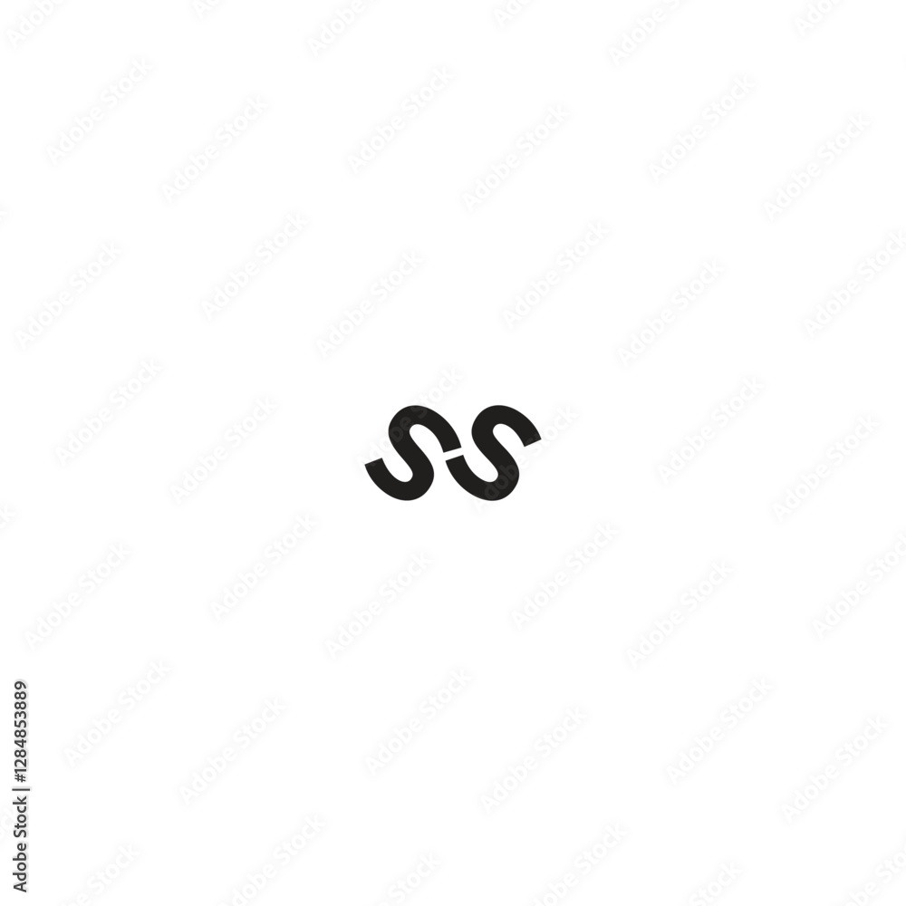 s s letter combination vector logo company design s s letter combination vector logo company design