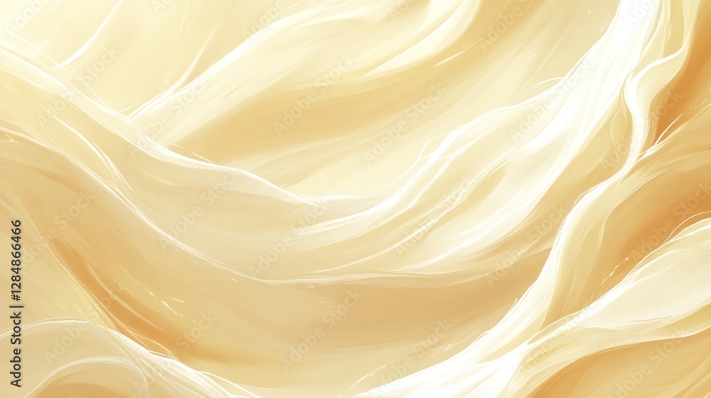 Obraz premium Abstract light cream flowing textures