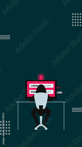 New-Tech warning poster idea