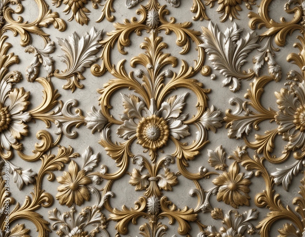 Obraz premium vintage wallpaper pattern
