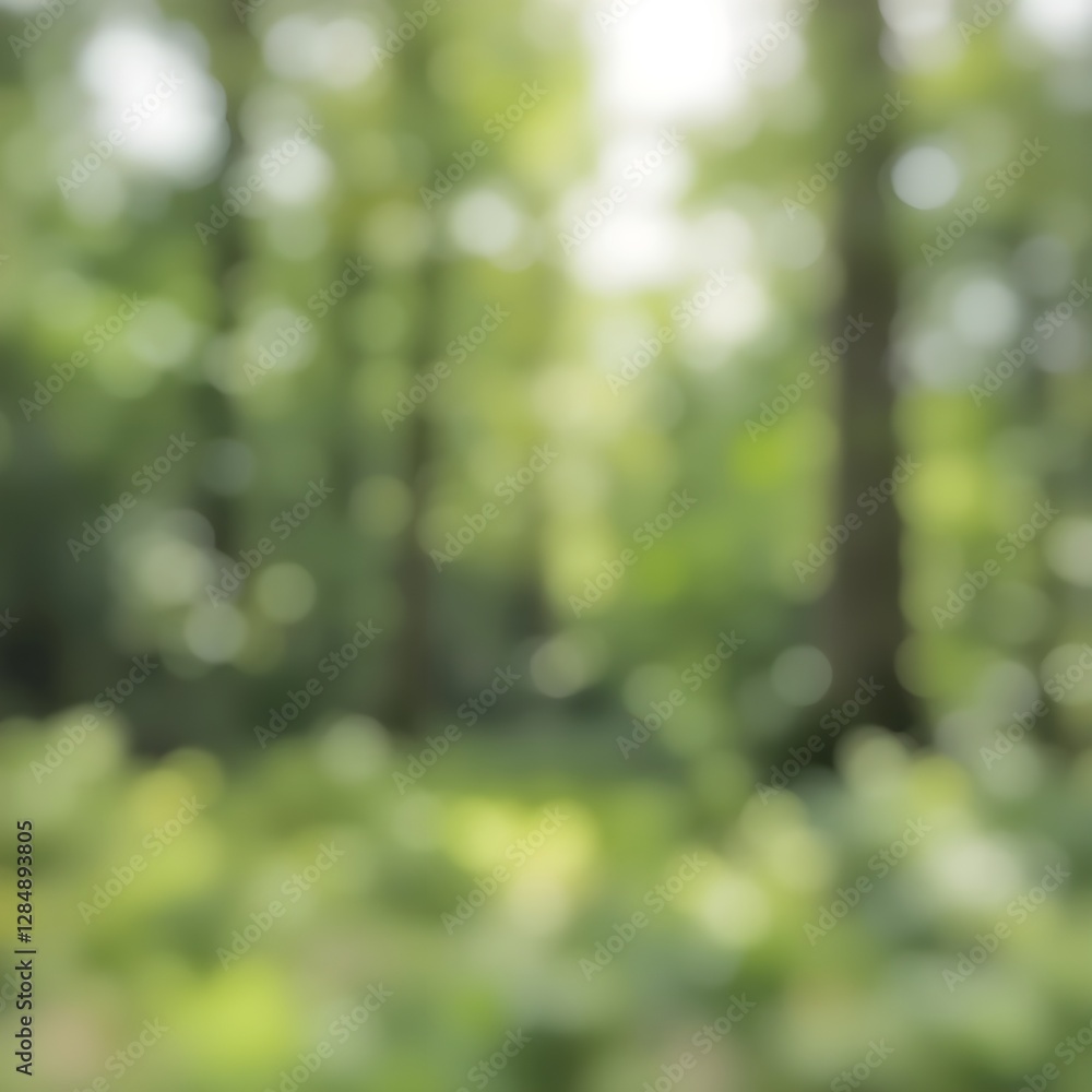 Obraz premium green blur bokeh background