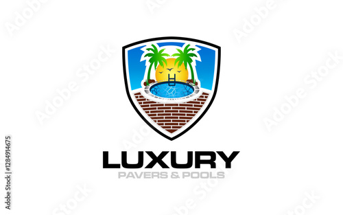 Illustration graphic vector of Asphalt repair, roadwork, pavement logo design template