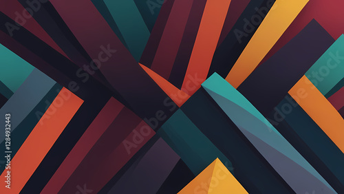 Wallpaper Mural Low-Angle Inspired Abstract Graphic Torontodigital.ca