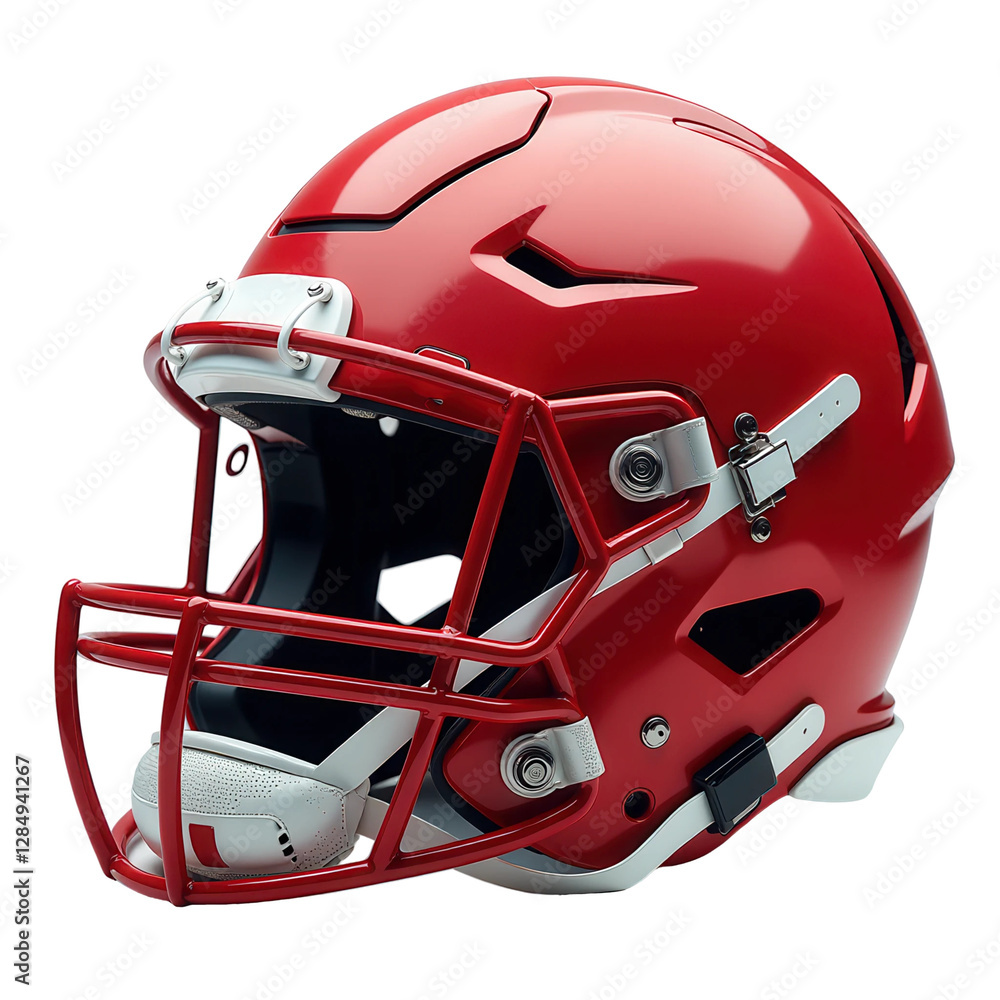 Football Helmet on Transparent Background Football Helmet on Transparent Background