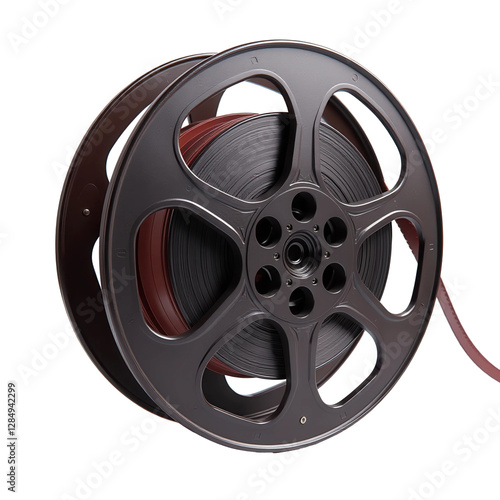Bollywood Film Reel on Transparent Background