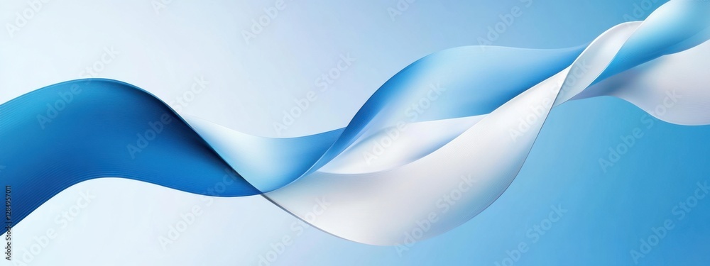 Abstract Blue and White Fluid Wave Design: Serene and Elegant Swirling Motion Background Image Abstract Blue and White Fluid Wave Design: Serene and Elegant Swirling Motion Background Image