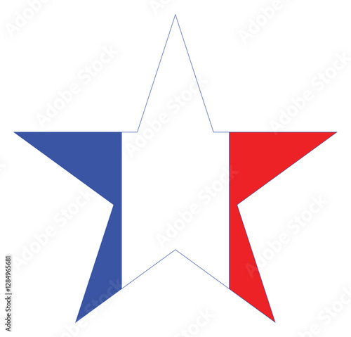 Free Download Star France Flag Europe Country - GFXLoad