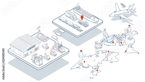 Autonomous Robots in Logistics. Streamlining product delivery from suppliers to customers through automated warehouse operations, trucks, and forklifts.