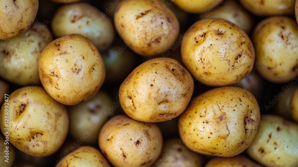 Fresh Raw Potatoes for Healthy Cooking and Culinary Delights Fresh Raw Potatoes for Healthy Cooking and Culinary Delights