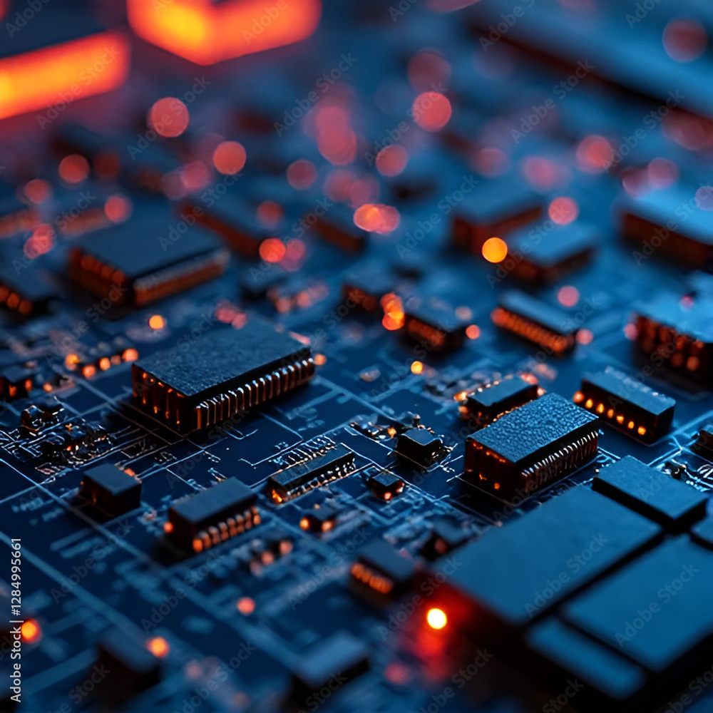close up of a circuit board close up of a circuit board