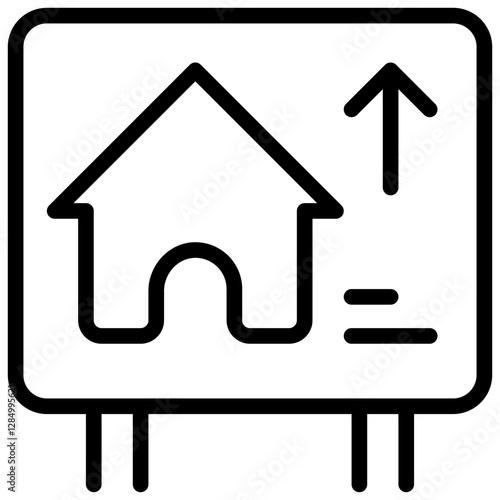 Property Investment Icon. Investment Concept