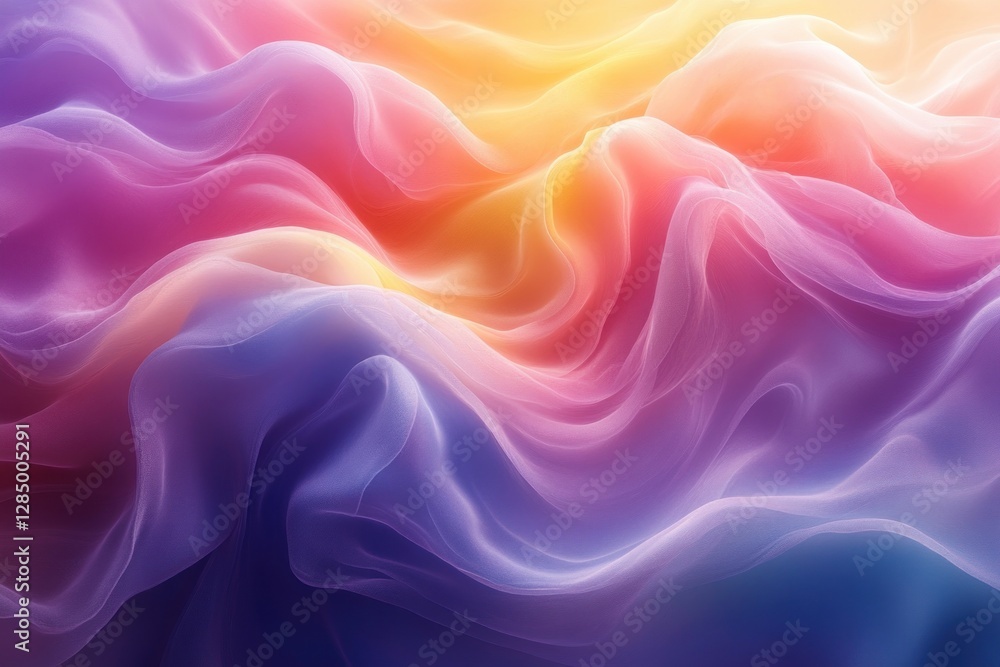Blurred Rainbow Light Refraction Overlay Effect for Photos and Mockups with Holographic Flare and Pastel Colors Blurred Rainbow Light Refraction Overlay Effect for Photos and Mockups with Holographic Flare and Pastel Colors