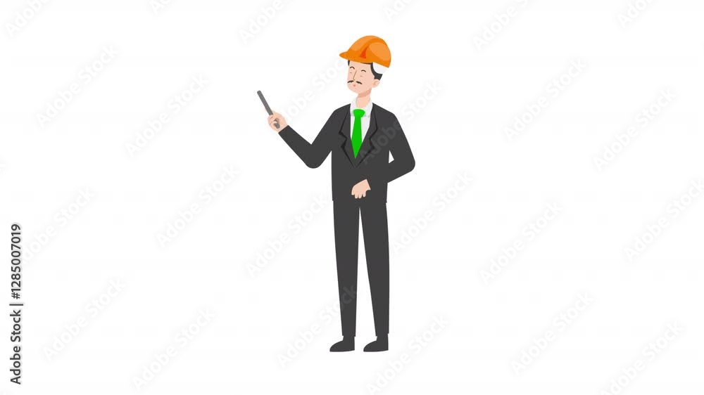 video engineer or architecture holding stick cartoon animation
video engineer or architecture holding stick cartoon animation