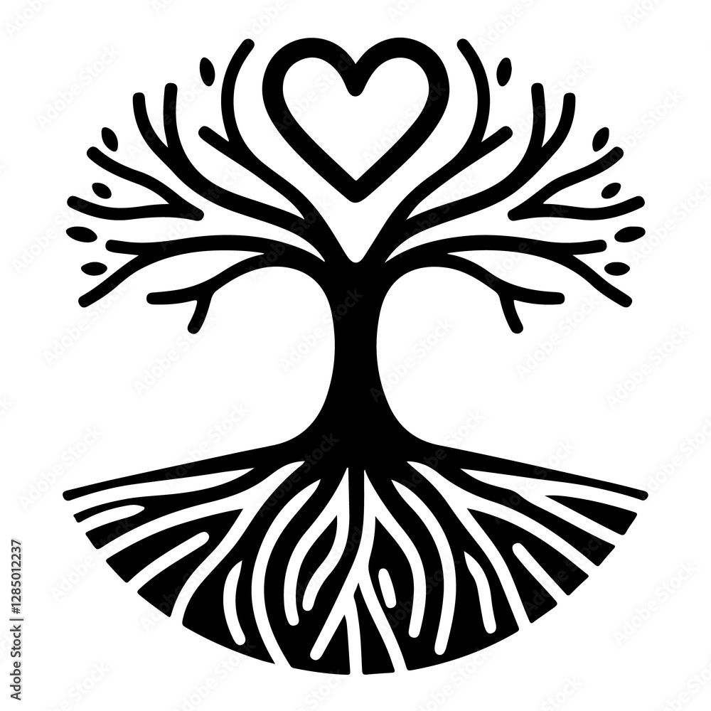 Fototapeta premium Tree vector Logo Concept