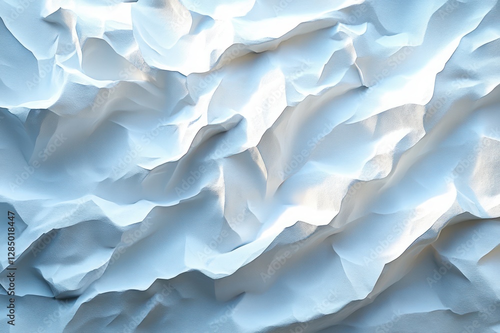 Minimalist White Paper Texture with Folded Lines for Background and Design Minimalist White Paper Texture with Folded Lines for Background and Design