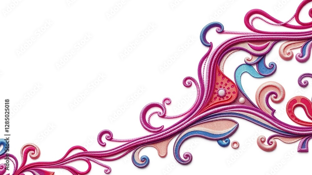 Intricate Swirls: A Symphony of Wavy Nail Art Intricate Swirls: A Symphony of Wavy Nail Art