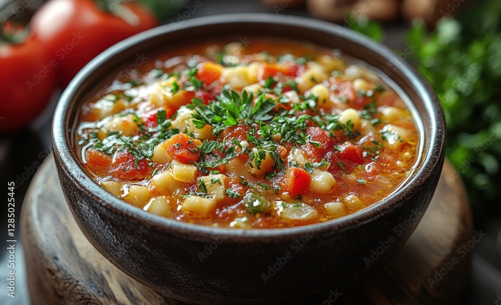 Rustic Pasta with Tomato Sauce Fresh Ingredients Vibrant Colors Natural Lighting Close-Up Still Life Rustic Pasta with Tomato Sauce Fresh Ingredients Vibrant Colors Natural Lighting Close-Up Still Life