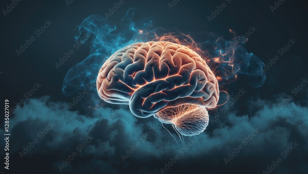 Fototapeta premium imaginative thought. mind. concept