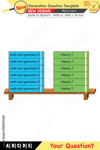 mathematics, mathematical concepts, High school, middle school, exam question template, numerical lessons, verbal lessons, Next generation problems, for teachers, editable, eps