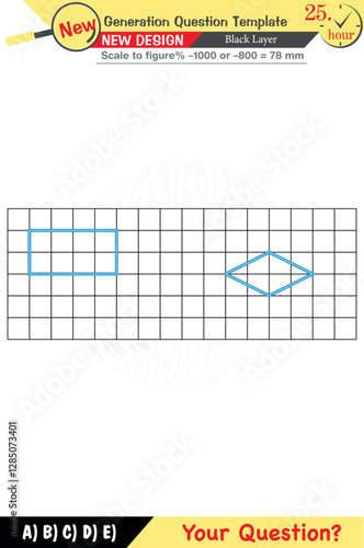 mathematics, mathematical concepts, High school, middle school, exam question template, numerical lessons, verbal lessons, Next generation problems, for teachers, editable, eps