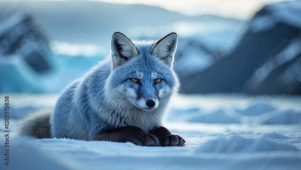 Aimée glas gray wool blue fox broad zz-A25AP05BS_1