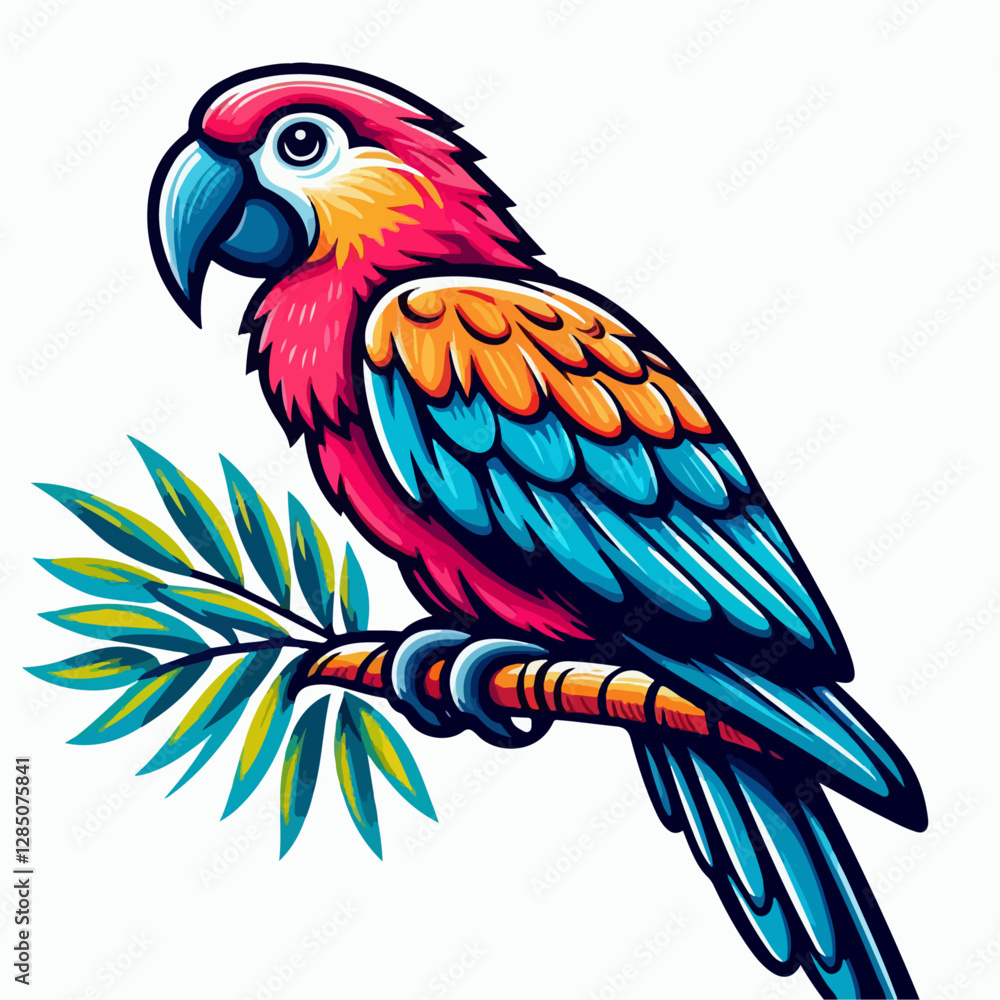 Obraz premium bird vector illustration