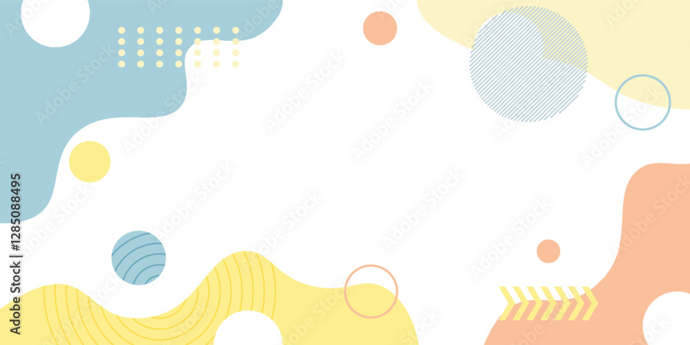 Abstract Vector Geometric Background. Wallpaper illustrations backdrop in pastel colors. Suitable for covers, poster designs, templates, banners and others Abstract Vector Geometric Background. Wallpaper illustrations backdrop in pastel colors. Suitable for covers, poster designs, templates, banners and others