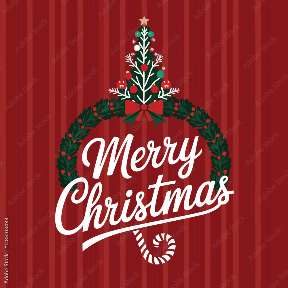 Fototapeta premium 2d vector illustration colorful icon for Christmas items and decoration with gifts accessories