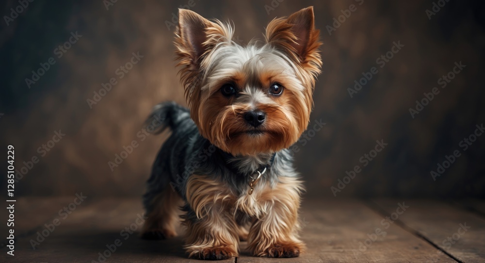 Adorable Small Yorkshire Terrier Dog Adorable Small Yorkshire Terrier Dog