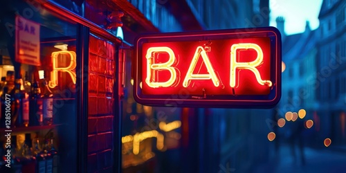 Wallpaper Mural Neon sign for a bar Torontodigital.ca