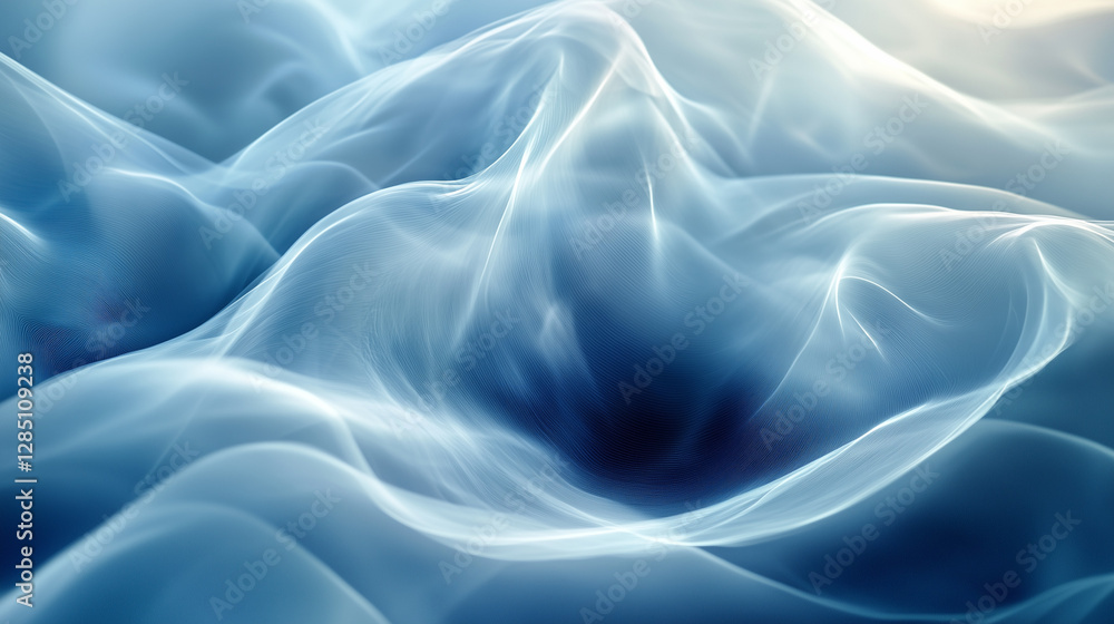 Obraz premium Silk waves