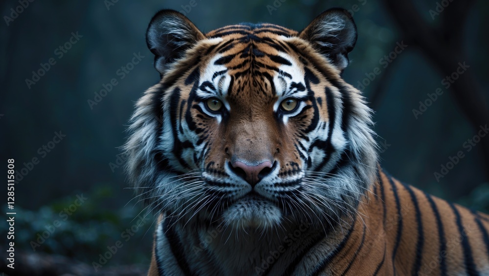 Fototapeta premium Close-up of a Bengal tiger