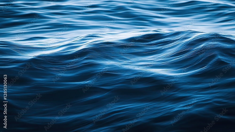 Serene blue ocean waves under a bright sun, high-contrast water surface, tranquil seascape with natural beauty. Serene blue ocean waves under a bright sun, high-contrast water surface, tranquil seascape with natural beauty.