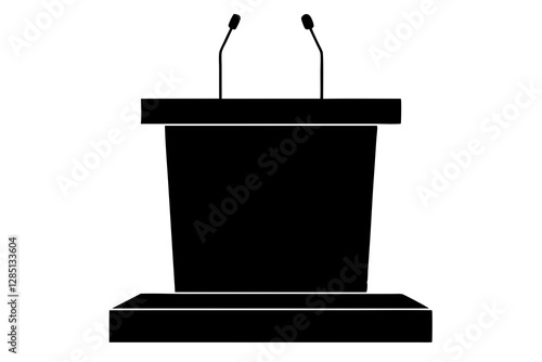 Podium silhouette