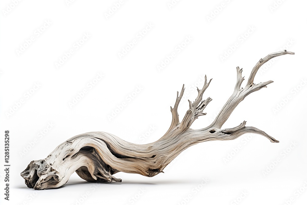 Stylish Driftwood Sculpture Ideal for Modern Interior and Artistic Design : Generative AI Stylish Driftwood Sculpture Ideal for Modern Interior and Artistic Design : Generative AI