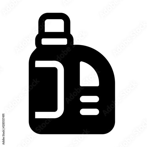 Detergent Glyph Icon. Single icon, glyph vector icon