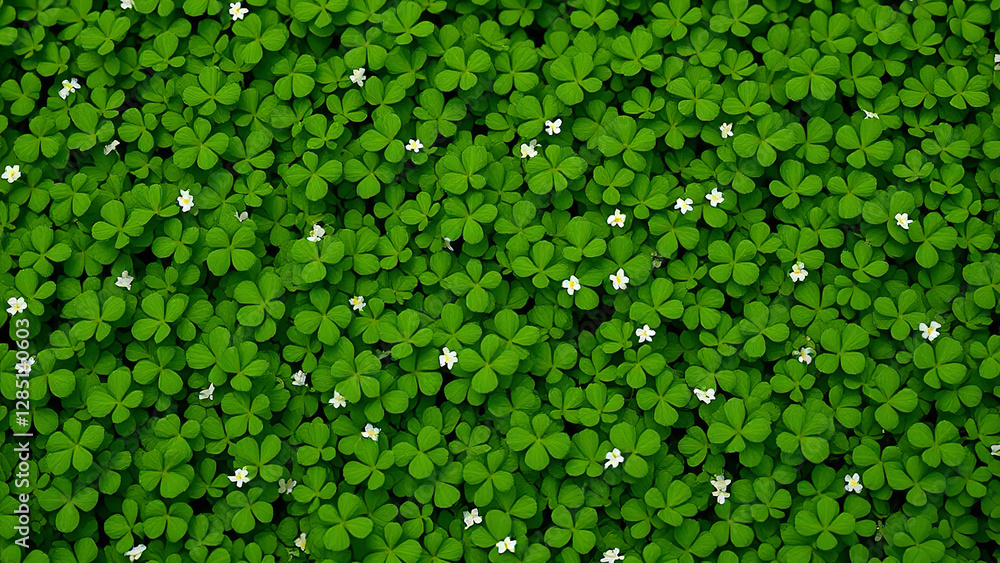 Proliferating Shamrock Abundance: Visually Striking Clover Groundcover Proliferating Shamrock Abundance: Visually Striking Clover Groundcover