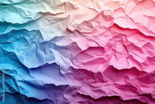 Wallpaper Mural Lightly crumpled pastel-colored paper  Torontodigital.ca