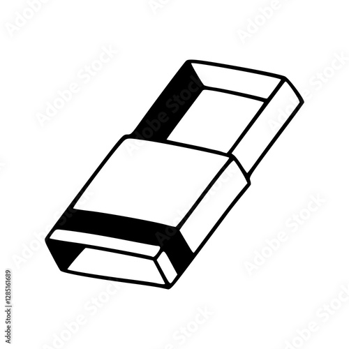 empty matches box line art design