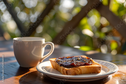 Vegemite on toast is a quintessential Australian breakfast spread made from yeast extract spread thinly on buttered toast.