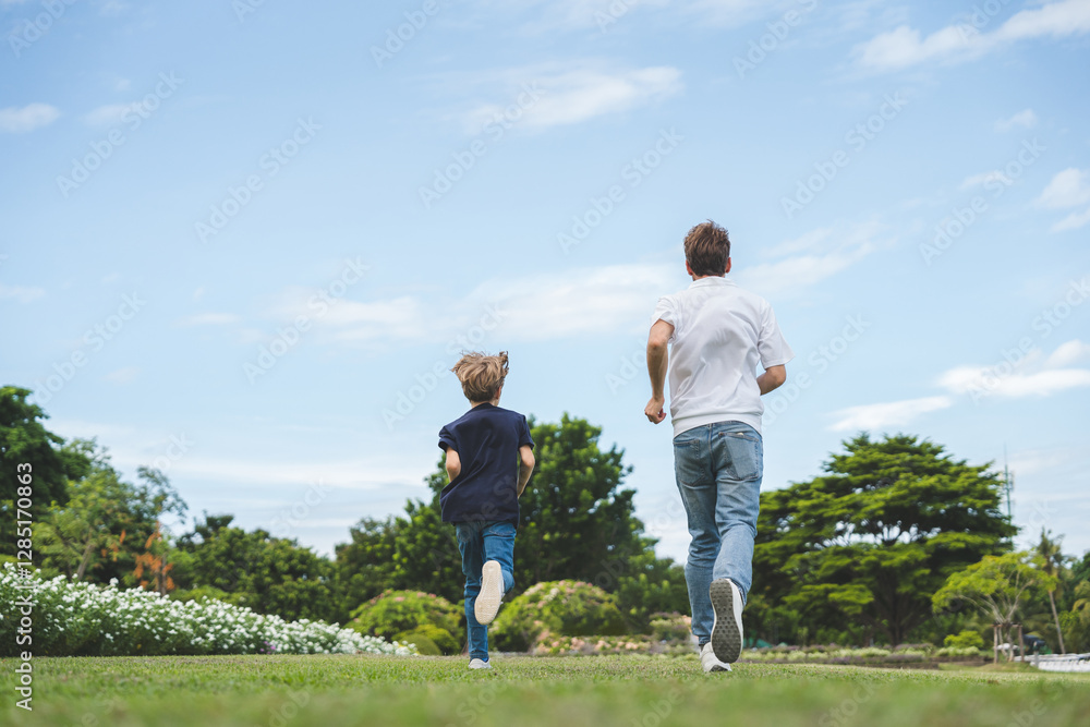 Happy family parent children having picnic outdoor activity. Enjoy happiness moment summer playing together including father mother son and daughter relaxing in the morning sunrise. Happy family parent children having picnic outdoor activity. Enjoy happiness moment summer playing together including father mother son and daughter relaxing in the morning sunrise.