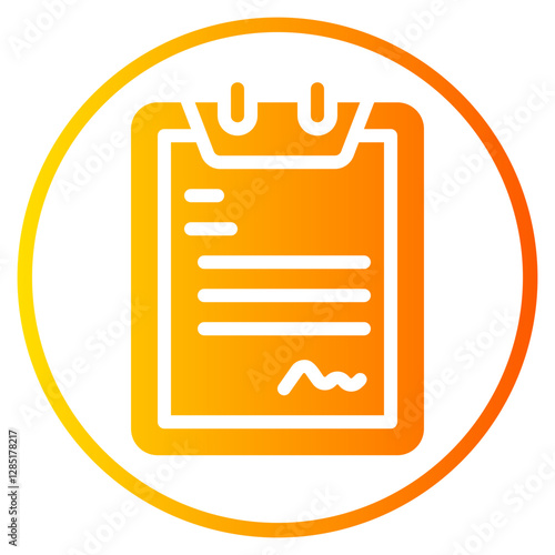agreement gradient icon
